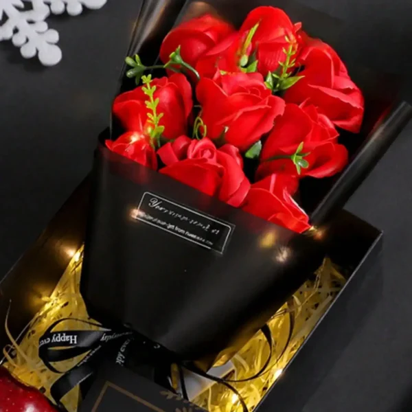7.87in Mini Rose Flower Gift Bouquet